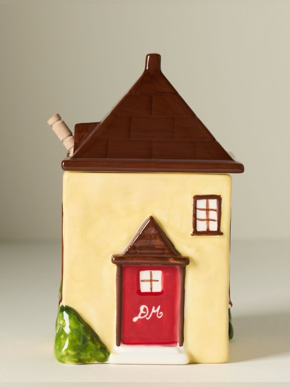 Anthropologie x Damson Madder Lidded House Stoneware Honey Pot Set